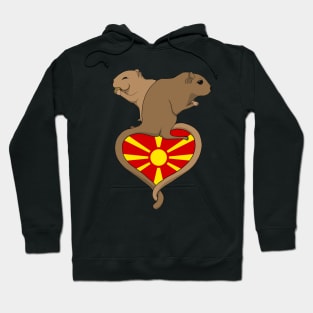 Gerbil Macedonia (light) Hoodie